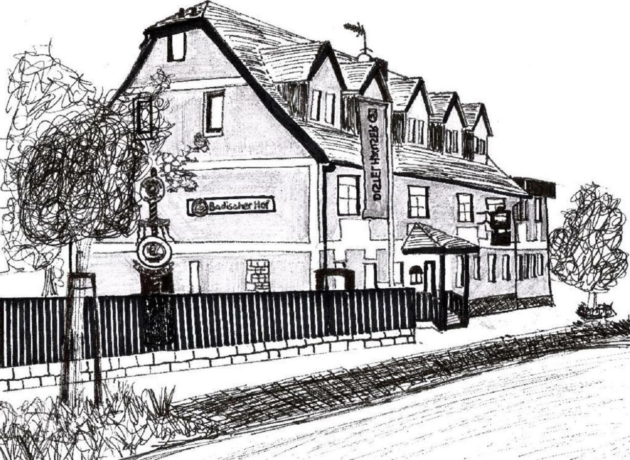 Landgasthaus Badischer Hof Grossrinderfeld Екстериор снимка